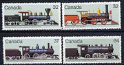 Canada 1984 Railway Locomotives (2nd series) set of 4 unmounted mint, SG 1132-35