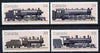 Canada 1985 Railway Locomotives (3rd series) set of 4 unmounted mint, SG 1185-88
