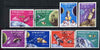Haiti 1969 Apollo 7 & 8 Space Flights imperf set of 8 fine cto used from limited printing