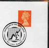 Postmark - Great Britain 2001 cover with 'Centenary of Nobel Prize' London cancel illustrated with Graph (Economic Sciences)