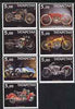 Tatarstan Republic 2000 Early Motorcycles perf set of 7 values complete unmounted mint