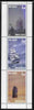 New Earth 2000 Tall Ships perf sheetlet containing set of 3 values complete unmounted mint