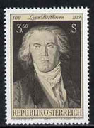 Austria 1970 Birth Bicent of Beethoven unmounted mint, SG 1602, Mi 1352*
