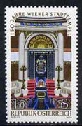 Austria 1976 150th Anniversary of Vienna Synagogue unmounted mint, SG 1776, Mi 1538*