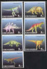 Chuvashia Republic 2001 Dinosaurs perf set of 7 unmounted mint