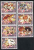 Kalmikia Republic 2001 Mushrooms perf set of 7 values complete unmounted mint