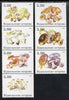 Kuril Islands 2001 Mushrooms perf set of 7 values complete unmounted mint