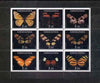 Karakalpakia Republic 1998 Butterflies perf sheetlet containing set of 9 values complete unmounted mint