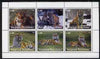 Amurskaja Republic 2000 Tigers perf sheetlet containing set of 6 values complete unmounted mint