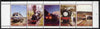 Chuvashia Republic 1999 Railway Locos perf sheetlet containing set of 5 values complete unmounted mint