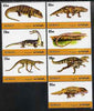 Ajman 2000 Dinosaurs perf set of 7 values complete unmounted mint