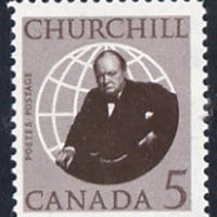 Canada 1966 Churchill 5c unmounted mint, SG 565*
