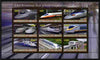 Djibouti 2010 Worlds Fastest Trains perf sheetlet containing 9 values unmounted mint