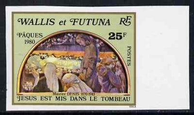 Wallis & Futuna 1981 Christmas (Crib) imperf from limited printing unmounted mint, SG 388*