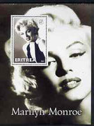 Eritrea 2001 Marilyn Monroe perf m/sheet #1 unmounted mint