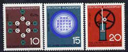 Germany - West 1964 Scientific Anniversaries (1st series) set of 3 unmounted mint SG 1345-47*