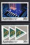 Australia 1987 Australia Day set of 2 unmounted mint, SG 1044-45*
