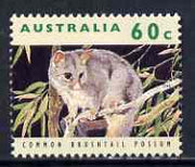 Australia 1992-98 Bushtail Possum 60c (from wildlife def set) unmounted mint SG 1365
