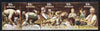 Australia 1986 Scenes from the folksong 'Click Go The Shears' se-tenant strip of 5 unmounted mint, SG 1014a