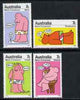 Australia 1973 Metric Convertion set of 4 unmounted mint, SG 532-55