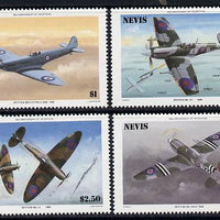Nevis 1986 Spitfire set of 4 unmounted mint SG 372-5*