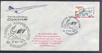 Postmark - France 1982 illustrated commem cover for 'Exposition Aerophilatelique' with illustrated cancel showing Concorde