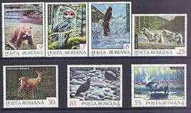 Rumania 1992 Animals perf set of 7 unmounted mint, SG 5478-84