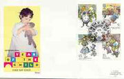 Great Britain 1979 International Year of The Child set of 4 each on iillustrated cover with special Birkenhead first day cancel