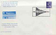 Postmark - Great Britain 1976 Commem cover for Bournemouth Philatex with Concode cancel of 26 July, cover illustrated with unaccepted design for Concorde stamp