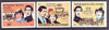 Ivory Coast 1982 Birth of Prince William opt on Royal Wedding imperf set of 3 unmounted mint, Mi 737-39B