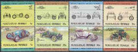 Tuvalu - Nukulaelae 1985 Cars #1 (Leaders of the World) set of 8 unmounted mint