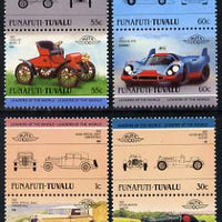 Tuvalu - Funafuti 1985 Cars #2 (Leaders of the World) set of 8 unmounted mint