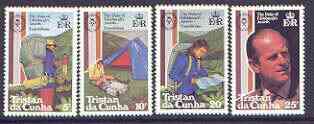 Tristan da Cunha 1981 Duke of Edinburgh Award Scheme set of 4 unmounted mint, SG 311-14