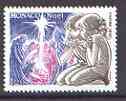 Monaco 1981 Christmas 1.2Fr featuring the Nativity & Children Praying, unmounted mint SG 1544, Mi 1500