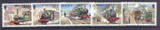 Jersey 1985 The Jersey Western Railway set of 5 unmounted mint, SG 365-69