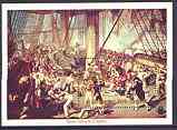 St Kitts-Nevis 1980 London 1980 Stamp Exhibition perf m/sheet (Nelson Falling by D Dighton) unmounted mint, SG MS 438