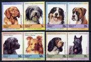 Tuvalu - Nukulaelae 1985 Dogs (Leaders of the World) set of 8 values unmounted mint