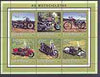 Guinea - Bissau 2001 Motorcycles perf sheetlet containing 6 values unmounted mint Mi 1761-66