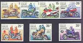 Guinea - Bissau 1985 Centenary of Motorcycle perf set of 7 unmounted mint, SG 912-18