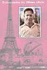 Niger Republic 1998 Bobby Jones perf souvenir sheet (with Eiffel Tower in background) unmounted mint
