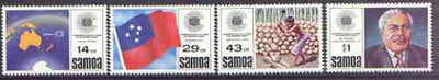 Samoa 1983 Commonwealth Day set of 4 unmounted mint, SG 634-37