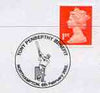 Postmark - Great Britain 2002 cover with 'Tony Penberthy Benefit' Northampton cancel illustrated with Batsman at stumps