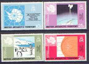 British Antarctic Territory 1981 20th Anniversary of Antarctic Treaty set of 4 unmounted mint, SG 99-102