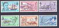 British Antarctic Territory 1980 150th Anniversary of Royal Geographical Society set of 6 unmounted mint, SG 93-98