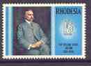 Rhodesia 1969 Famous Rhodesians (3rd Series) Sir William Henry Milton (Administrator) unmounted mint SG 430*