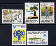 Honduras 1980 Year of the Child set of 5 unmounted mint (SG 977-81)