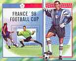 Somalia 1997 Football World Cup (France 98) perf m/sheet unmounted mint