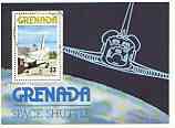 Grenada 1978 Space Shuttle perf m/sheet fine cto used, SG MS 921