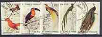 St Thomas & Prince Islands 1992 Birds complete perf set of 5 fine cto used*