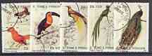 St Thomas & Prince Islands 1992 Birds complete perf set of 5 fine cto used*